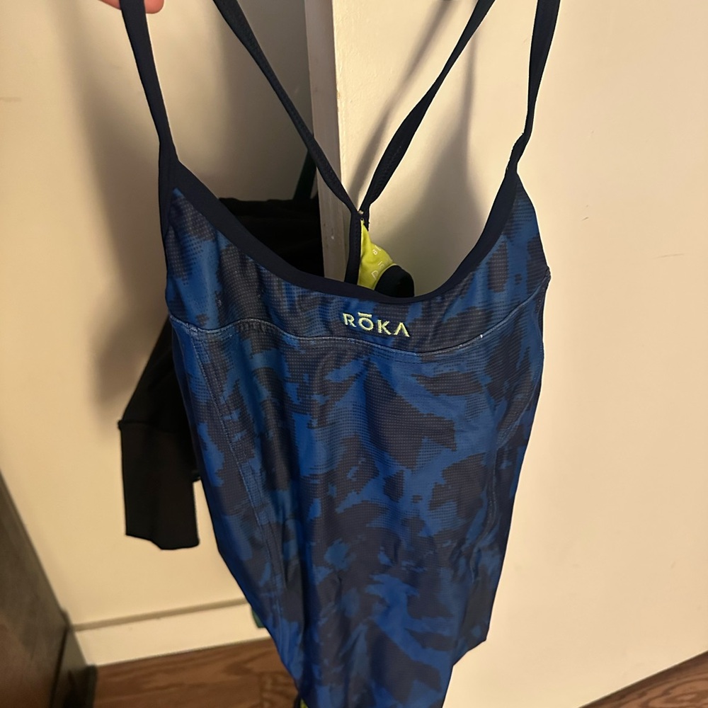 Roka Women's Blue One Piece Swimsuit